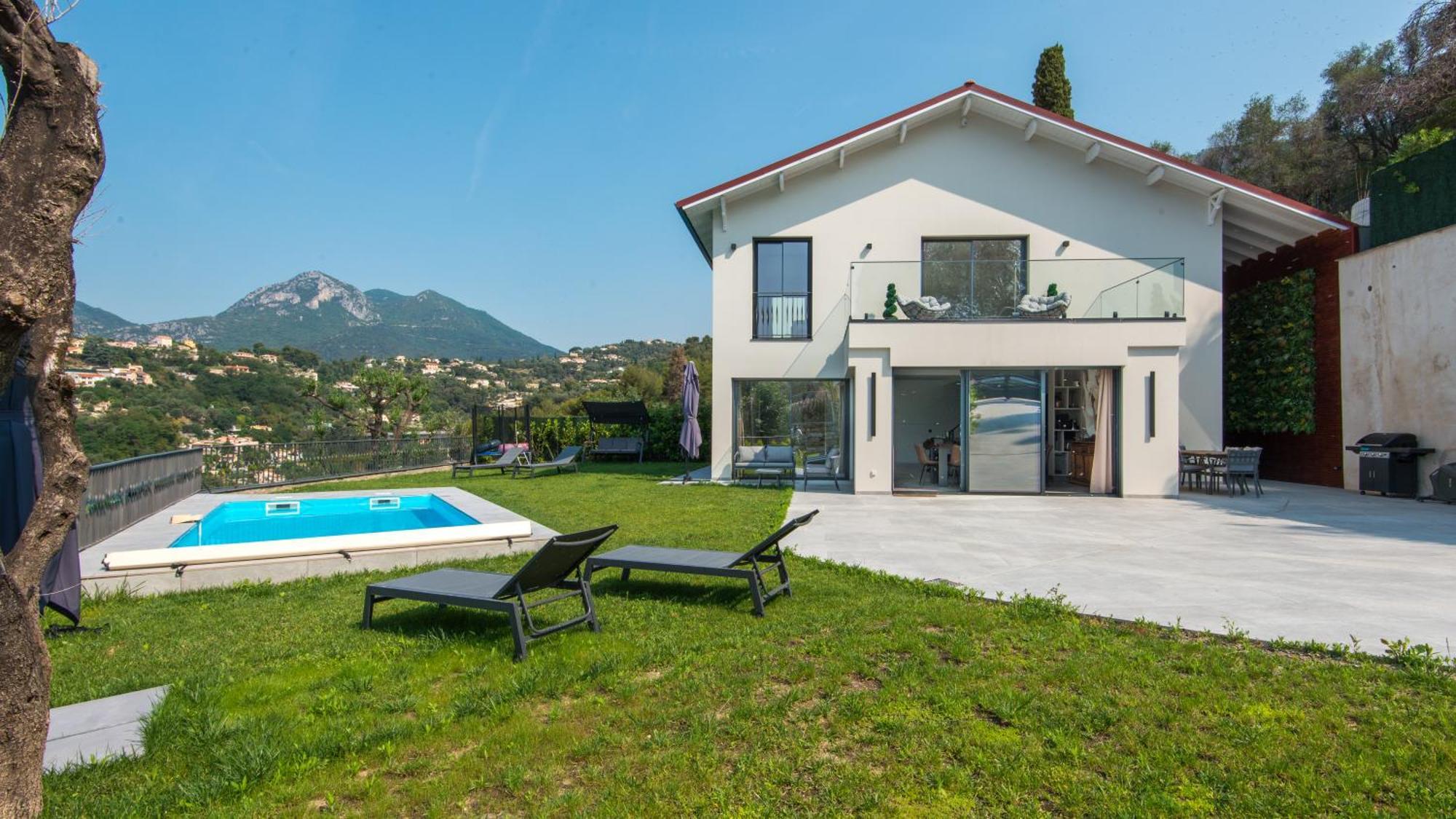 Jolie Maison Au Calme Menton Exterior photo